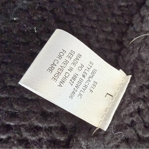 Baevely 3D Flower Cardigan Black Cream Yellow Daisies Oversized L - Picture 9 of 10